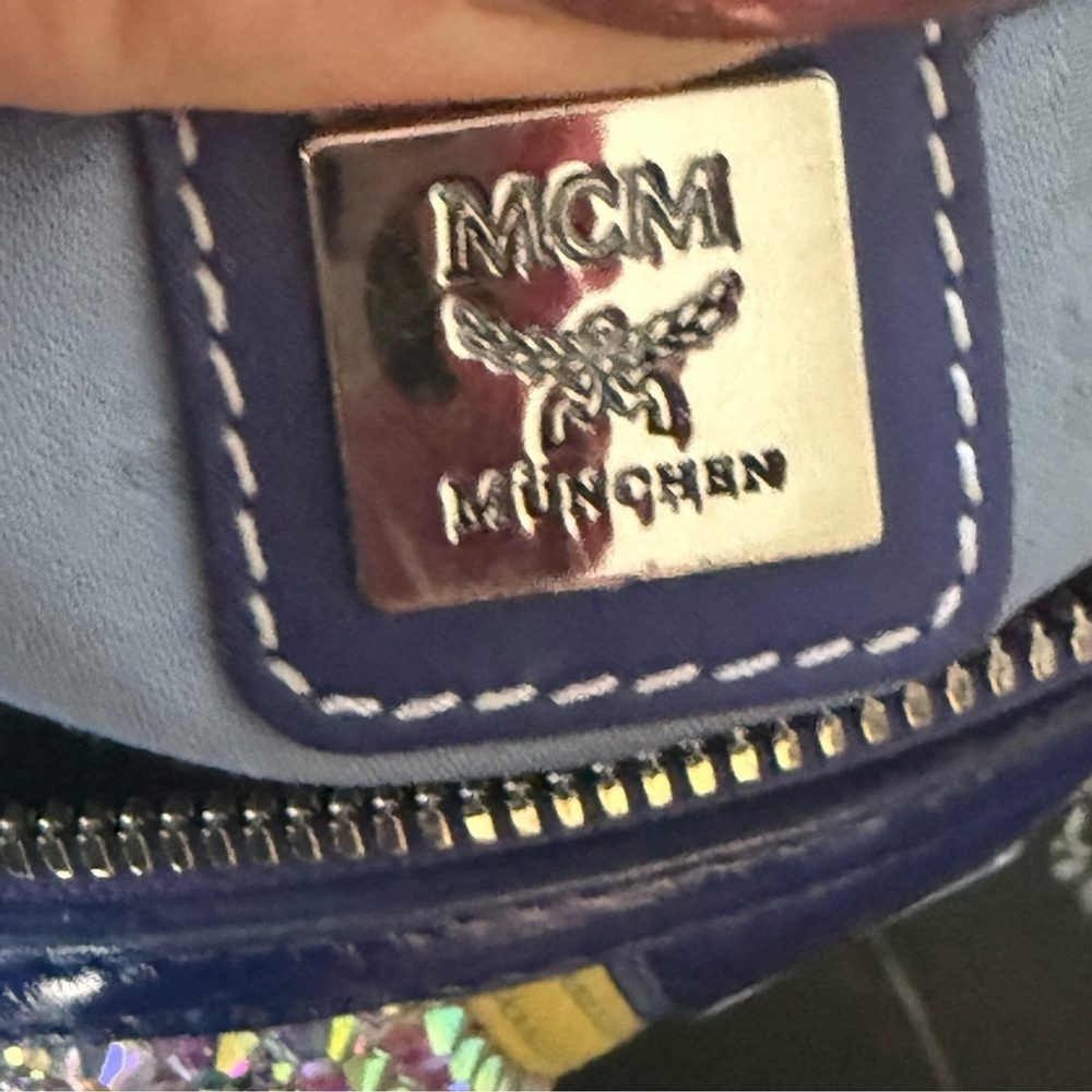 💎MCM PAPILLON BAG WITH ADDED BLING 💎 - Picture 8 of 14